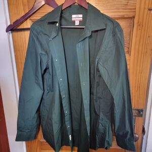 Croft & Barrow Green Dress Shirt